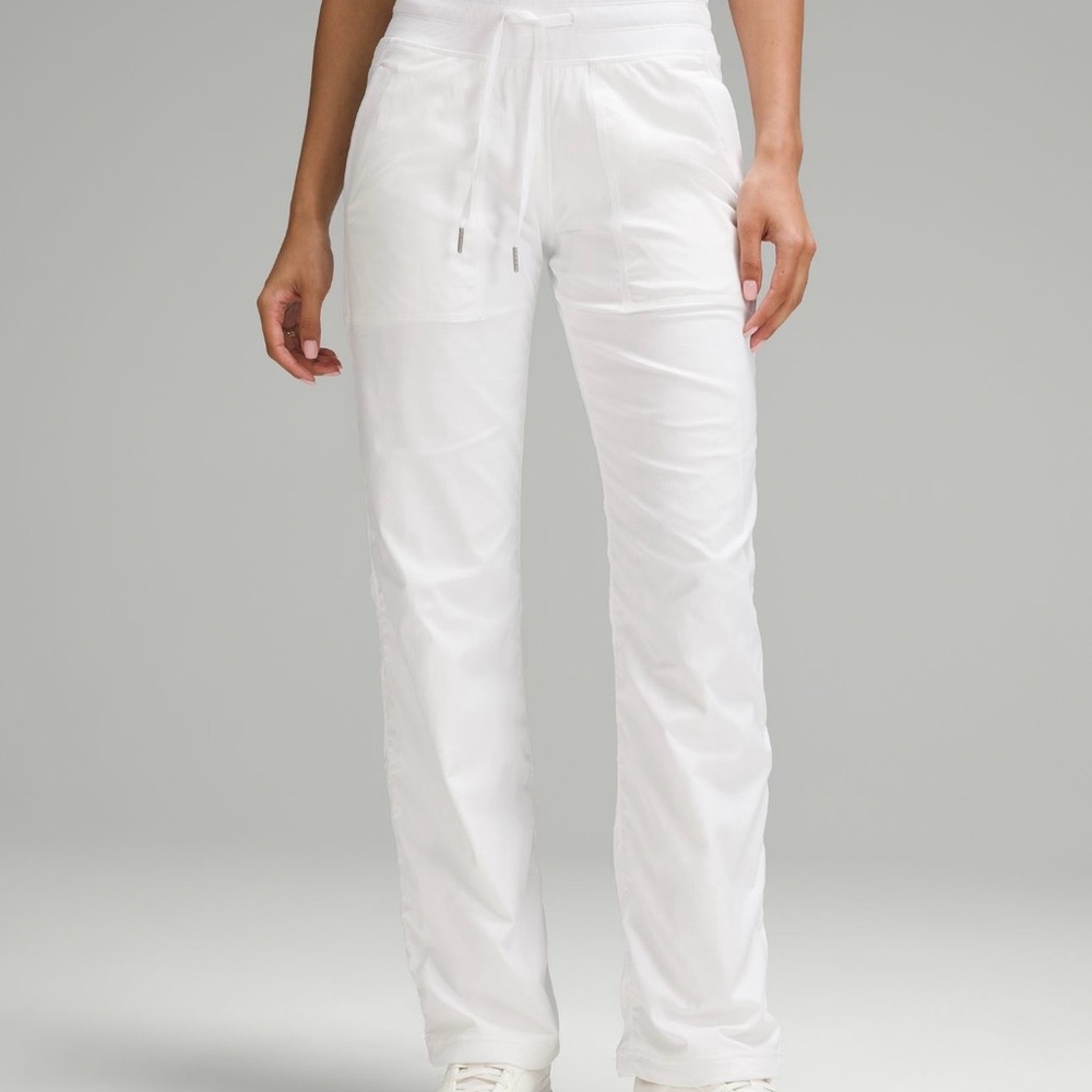 Lululemon Dance studio MR pant size 8 white (brand new)